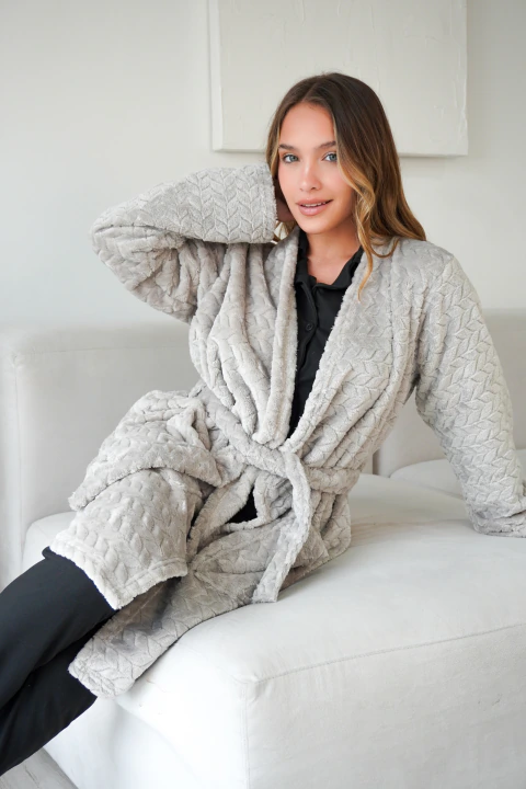 Bata espiga Gris