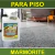 Cera Para Piso de Marmorite. Acrílica Líquida Incolor Brilhante Antiderrapante - For Clean Pisos