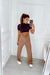 Calça pantalona em lanzinha - comprar online