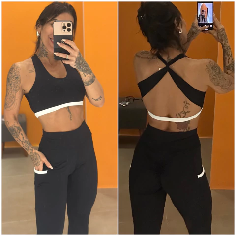 Conj Leg Active (top madrid) - Varias Cores - comprar online