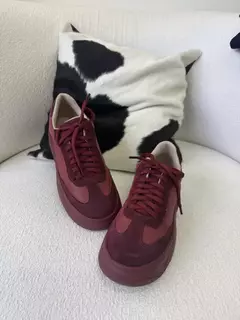 Zapatilla Ambar Bordo - comprar online