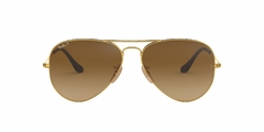 Anteojo De Sol Ray-Ban RB 3025 001/m2 3p Polarizado Aviator Large Metal 58 mm