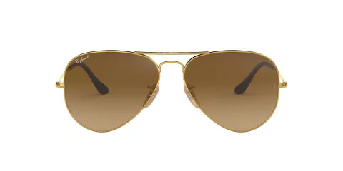 Anteojo De Sol Ray-Ban RB 3025 001/m2 3p Polarizado Aviator Large Metal 58 mm