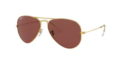 Anteojo De Sol Ray-Ban RB 3025 9196af 3p Polarizado Aviator Large Metal 62 mm - comprar online