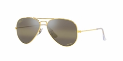 Anteojo De Sol Ray-Ban RB 3025 Aviator large metal 9196g5 2p Polarizado Chromance 58 mm - comprar online
