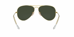 Anteojo De Sol Ray-Ban RB 3025 w3400 3n Aviator Large Metal 58 mm