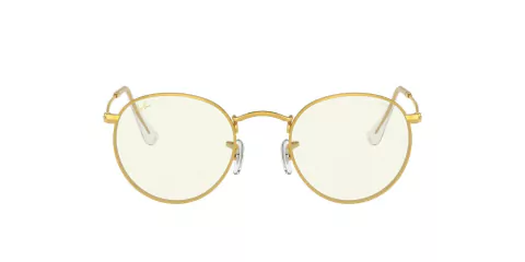 Anteojo De Sol Protección Pantalla Ray-Ban RB 3447 9196bl 2f/0f Fotocromatico Round Metal 47 mm