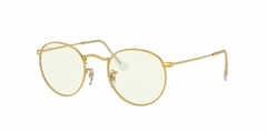 Anteojo De Sol Protección Pantalla Ray-Ban RB 3447 9196bl 2f/0f Fotocromatico Round Metal 47 mm - comprar online