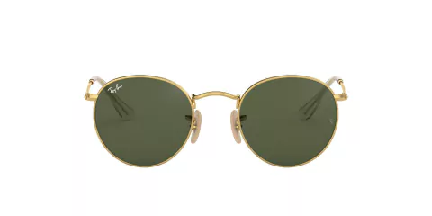 Anteojo De Sol Ray-Ban RB 3447 001 3n Ronund Metal 50 mm
