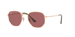 Anteojo De Sol Ray-Ban RB 3548 n 9202af 3p Polarizado Hexagonal 51 mm - comprar online