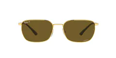 Anteojo De Sol Ray-Ban RB 3684 ch 001/an 3p Polarizado Chromance 58 mm