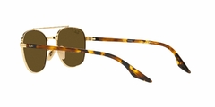 Anteojo De Sol Ray-Ban RB 3688 001/an 3p Polarizado Chromance 55 mm - tienda online