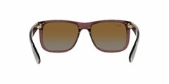 Marco De Sol Ray-Ban RB 4165 6597t5 3p Polarizado Justin 55 mm