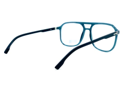 Anteojo Marco Rusty Bruice Steel Blue 56 mm Blue Block Lens - comprar online