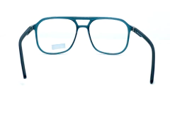 Anteojo Marco Rusty Bruice Steel Blue 56 mm Blue Block Lens - tienda online