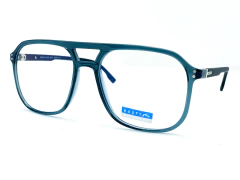 Anteojo Marco Rusty Bruice Steel Blue 56 mm Blue Block Lens - comprar online