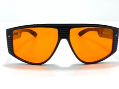 Anteojo De Sol Vulk Foolin sblk/orange 54 mm