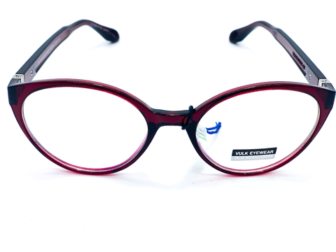 Marco De Anteojo Ouflas rosy brown Blue Light Cut Lens 53 mm
