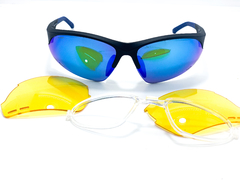 Anteojo De Sol Rusty Sotion mblk/r blue polarizado yellow 77 mm