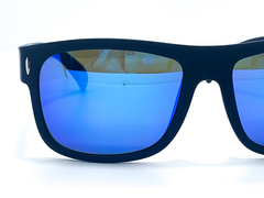 Anteojo De Sol Rusty Indian mblk/revo blue 56 mm