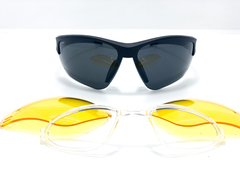 Anteojo De Sol Rusty Eslav mblk/s10 Polarizado-yellow 75 mm