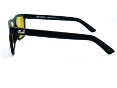 Anteojo De Sol Vulk Reporter mblk/revo green 55 mm - La Optica web