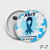 Botton Autismo Abril Azul 3,5cm