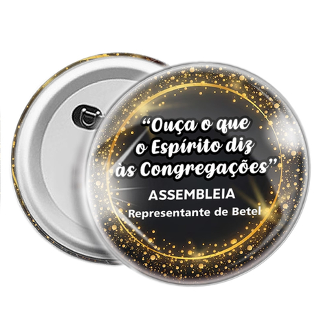 Botons Personalizados Assembleia com Representante de Betel - comprar online