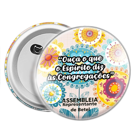 Boton Personalizado Assembleia com Representante de Betel - comprar online