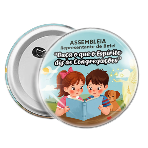Boton Personalizado Assembleia com Representante de Betel - comprar online