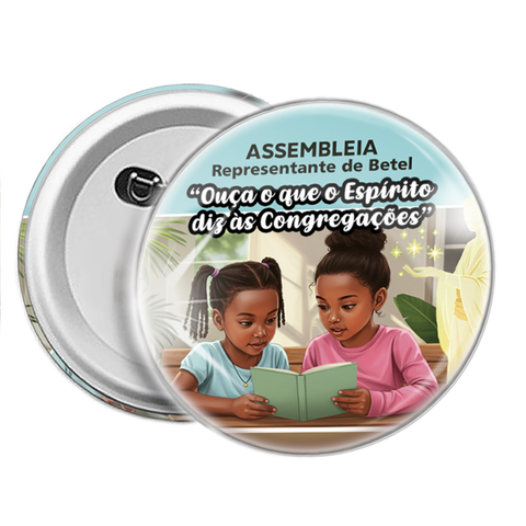 Boton Personalizado Assembleia com Representante de Betel - comprar online