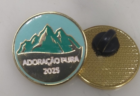 Pin Adoração Pura 2025 - JW Metal - comprar online