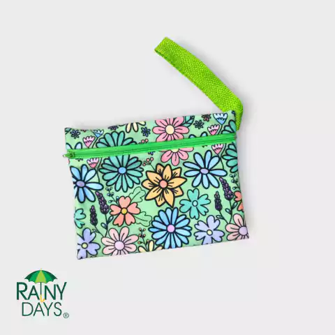 Wet bag mini - Floral verde