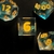 Pack dados sueltos - Atlantis (d6, d100, d12 y d10) - Critical Dice Dados