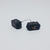 Par mini aritos - d4 negros - comprar online