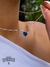 Pingente Ponto de Luz Coração Azul Royal 6mm - comprar online