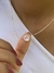 Gargantilha Ponto de Luz Luxo Rosa - comprar online
