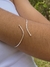 Bracelete Aberto com Bolas na Extremidade II - comprar online