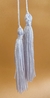 Tassel 70mm em poliéster - Pacote com 5 unidades - Cor Branco 101