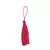 TASSEL 70MM VERMELHO EM POLIESTER COR 145 C/ 5 UND - comprar online