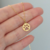 Colar Medalha Pet em aço inoxidável dourado - DaKelli Acessórios
