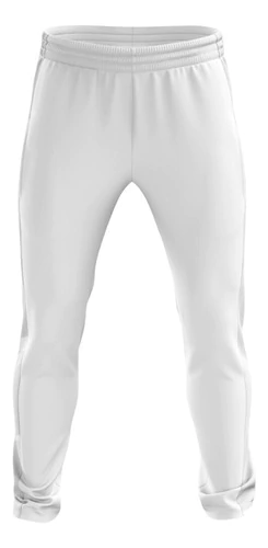 Calça De Helanca Premium Abadá Branco P/ Treino De Capoeira