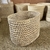 Canasto Oval Fibras Naturales 24x33x23 - comprar online