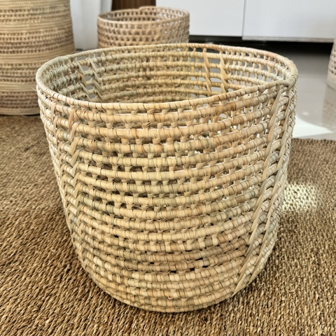 Canasto Fibras Naturales 30x34cm