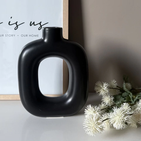 Jarrón Nordico Black - comprar online