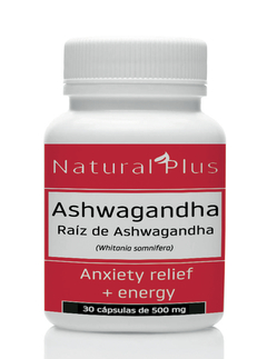 Ashwagandha - 30 cápsulas de 500mg