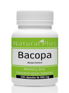 Bacopa monnieri - 120 cápsulas de 500 mg