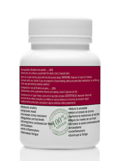 Rhodiola rosea - 60 cápsulas de 500 mg en internet