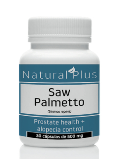 Saw Palmetto - 30 cápsulas de 500 mg