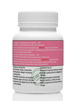 Hongo Tremella fuciformis - 120 cápsulas de 500 mg en internet